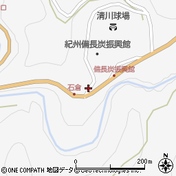和歌山県日高郡みなべ町清川1185周辺の地図