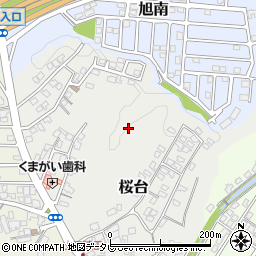 福岡県遠賀郡岡垣町桜台18周辺の地図