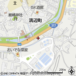 愛媛県松山市溝辺町甲-57周辺の地図