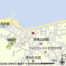 福岡県宗像市神湊1241-149周辺の地図