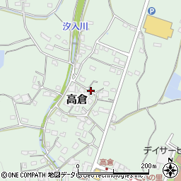 福岡県遠賀郡岡垣町高倉1037周辺の地図