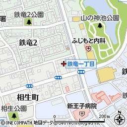福岡県北九州市八幡西区相生町1-11周辺の地図