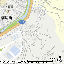 愛媛県松山市溝辺町38周辺の地図