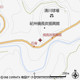 和歌山県日高郡みなべ町清川1183周辺の地図