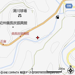 和歌山県日高郡みなべ町清川1378周辺の地図