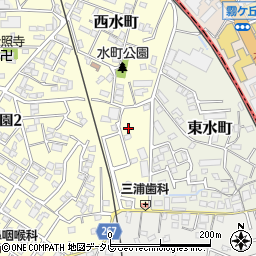 福岡県北九州市小倉南区西水町5-50周辺の地図