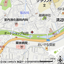 愛媛県松山市溝辺町577周辺の地図