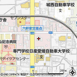 株式会社四電工愛媛支店　営業部周辺の地図