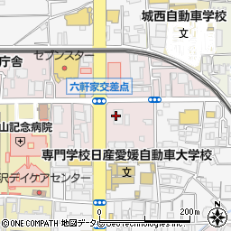 株式会社四電工愛媛支店　設計課周辺の地図
