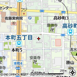 雁飯店中国割烹大岩木屋町店周辺の地図
