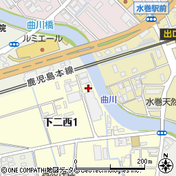 上野精機株式会社周辺の地図