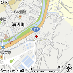 愛媛県松山市溝辺町24周辺の地図