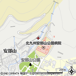福岡県北九州市小倉南区安部山13-7周辺の地図