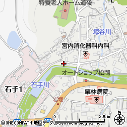 愛媛県松山市溝辺町636周辺の地図