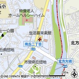 買取専門生活喜来楽館小倉中央店周辺の地図