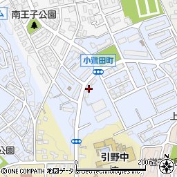 安川電機同和寮周辺の地図