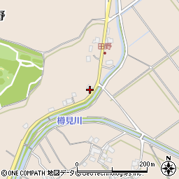 福岡県宗像市田野721周辺の地図