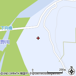 和歌山県田辺市本宮町大居3087周辺の地図