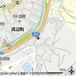 愛媛県松山市溝辺町甲-23周辺の地図