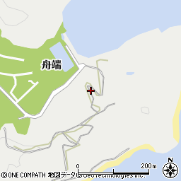 徳島県阿南市福井町舟端周辺の地図