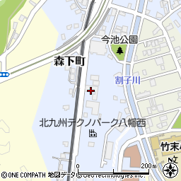 九州産業周辺の地図
