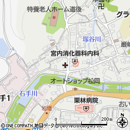 愛媛県松山市溝辺町637周辺の地図