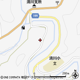 和歌山県日高郡みなべ町清川1344周辺の地図