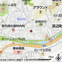 愛媛県松山市溝辺町576-13周辺の地図