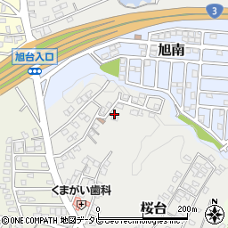 福岡県遠賀郡岡垣町桜台18-2周辺の地図