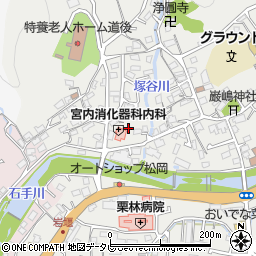 愛媛県松山市溝辺町628周辺の地図