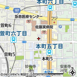 有限会社味喜屋岩丸米穀店周辺の地図