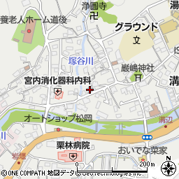 愛媛県松山市溝辺町591周辺の地図