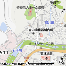 愛媛県松山市溝辺町640周辺の地図