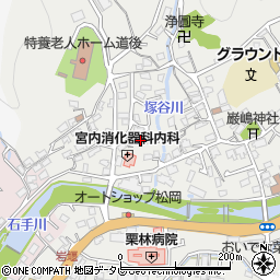 愛媛県松山市溝辺町617-5周辺の地図