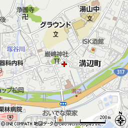 愛媛県松山市溝辺町423周辺の地図