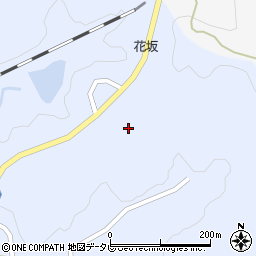 徳島県阿南市新野町藤谷周辺の地図