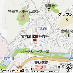 愛媛県松山市溝辺町622周辺の地図