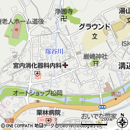 愛媛県松山市溝辺町592周辺の地図