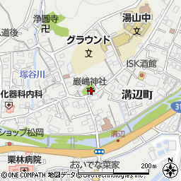 愛媛県松山市溝辺町568周辺の地図