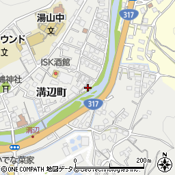 愛媛県松山市溝辺町甲-448周辺の地図