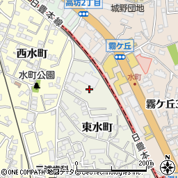 福岡県北九州市小倉南区東水町4周辺の地図