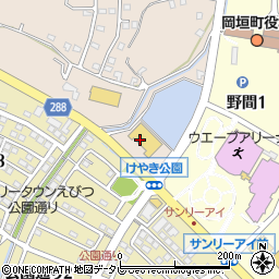 ドラッグストアモリ　岡垣吉木店周辺の地図