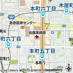 佐藤実病院周辺の地図