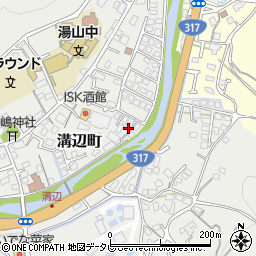 愛媛県松山市溝辺町甲-447周辺の地図