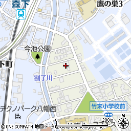 翔薬八幡支店周辺の地図