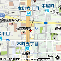 やきとり 大吉 本町店周辺の地図