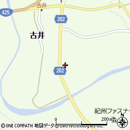 和歌山県日高郡印南町古井230周辺の地図