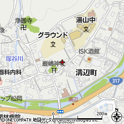 愛媛県松山市溝辺町532周辺の地図