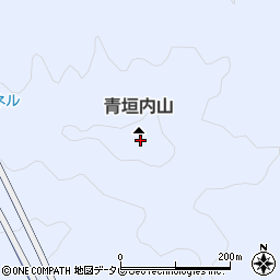 青垣内山周辺の地図
