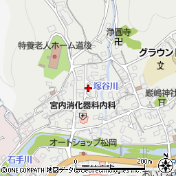 愛媛県松山市溝辺町甲-616周辺の地図